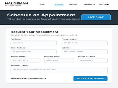 New chat page